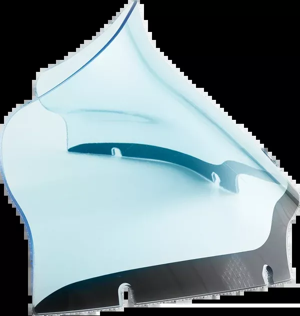 Klock Werks Ice Flare Windshield – 9″ – Blue Ice – ’15-’25 FLTR