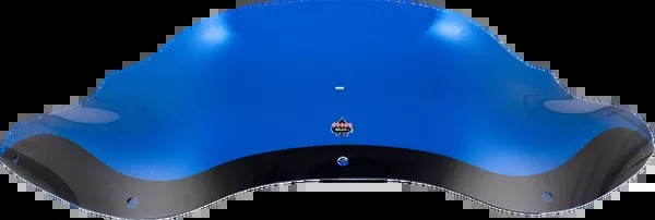 Klock Werks Kolor Flare Windshield – 8″ – Blue – ’98-’13 FLTR