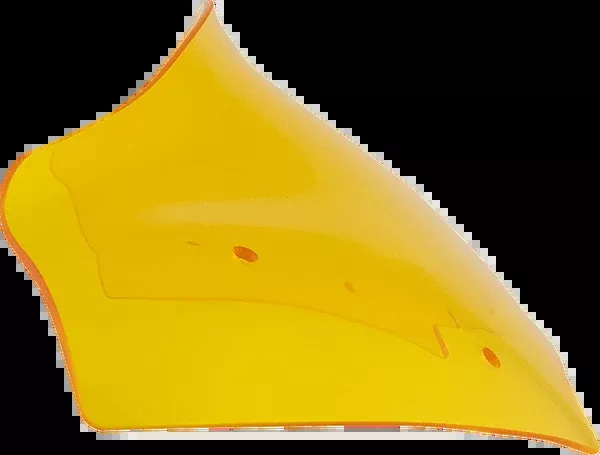 Klock Werks Kolor Flare Windshield – 8″ – Yellow – ’23-’26 FLTRX/FLTRT
