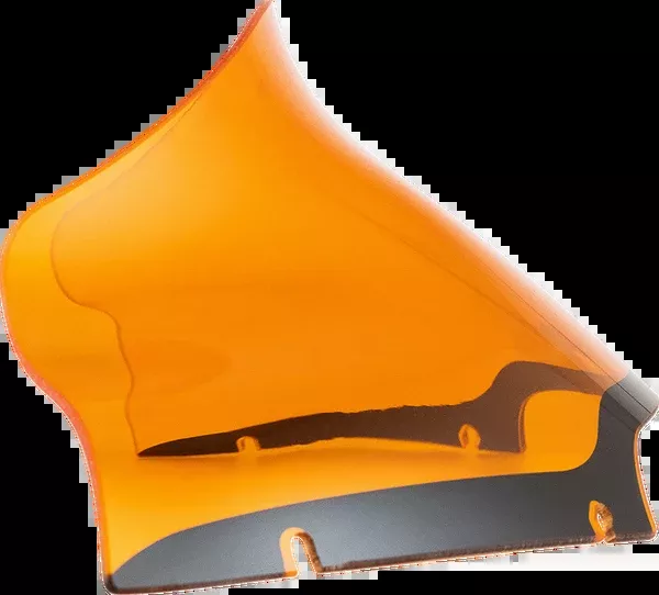 Klock Werks Kolor Flare Windshield – 9″ – Orange – ’15-’25 FLTR