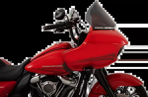 Klock Werks Pro-Touring Flare Windshield – 12″ – Dark Smoke – ’15-’25 FLTR