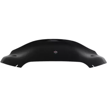 Klock Werks Sport Pro Flare Windshield - 6" - Black - FLTR