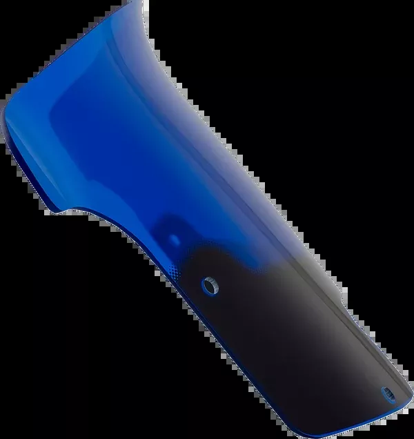 Klock Werks Windshield – 9″ – Blue – Chieftain PowerPlus/Roadmaster PowerPlus