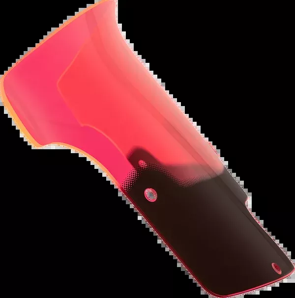 Klock Werks Windshield – 9″ – Pink Ice – Chieftain PowerPlus/Roadmaster PowerPlus