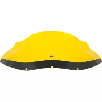 Klock Werks Yellow Kolor Flare™ Windshield – 9″ FXRP