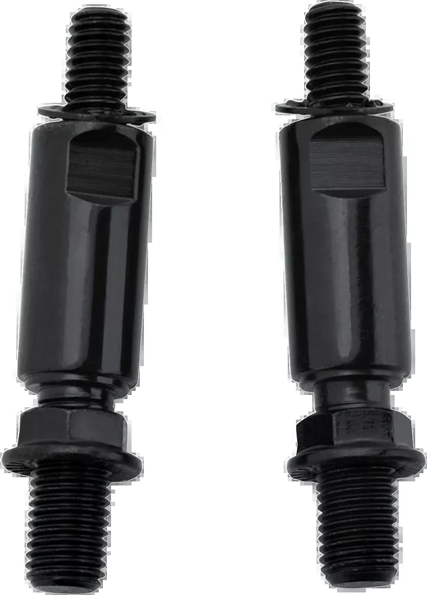 Kuryakyn 1892 Black 5/16"-18 Pair Handlebar Mirror Extensions 14-18 Indian Scout