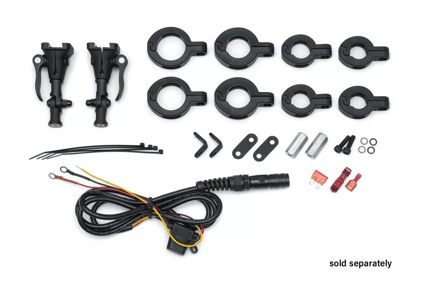 Kuryakyn 2722 Motorcycle Mount Kit for WanderBar Portable Soundbar