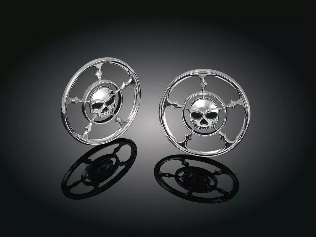 Kuryakyn 99-13 Flht Zombie Speaker Grilles PN 3787