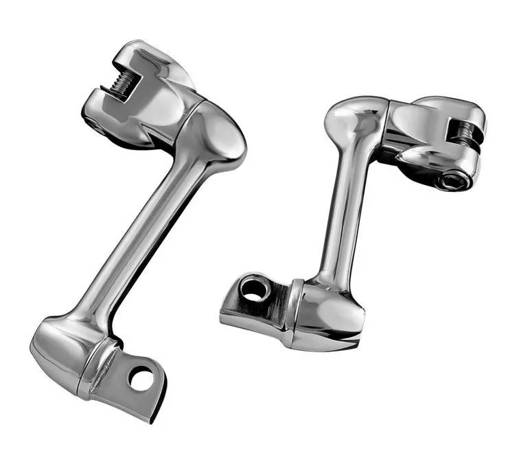 Kuryakyn Adjustable Lockable Offsets for Kuryakyn Cruise Peg Mounts or Mounting Clevises includes Male Mount4 inch (pair)