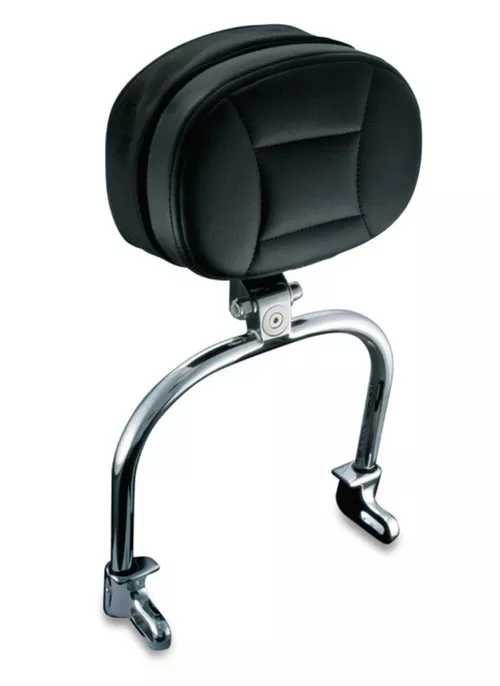 Kuryakyn Chrome/Black Driver Backrest (8987)