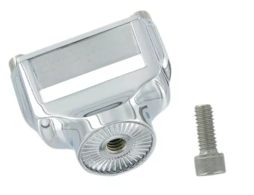 Kuryakyn Curved Side License Plate Mount Chrome (3186)