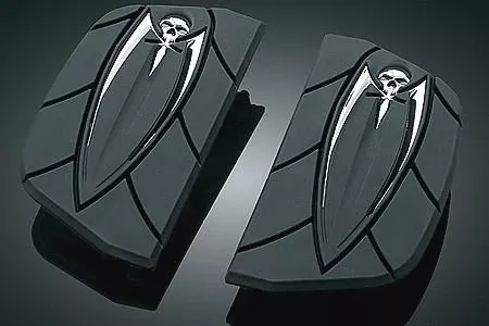 Kuryakyn Floorboard Covers/Inserts for Passenger Boardson Certain Road King/FL Models -Zombie Style