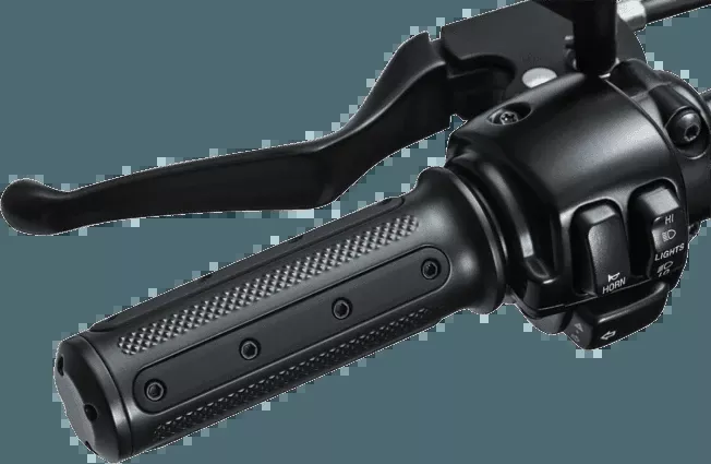 Kuryakyn Heavy Industry Grips for Certain '08-23 Electronic Throttle Control - Black