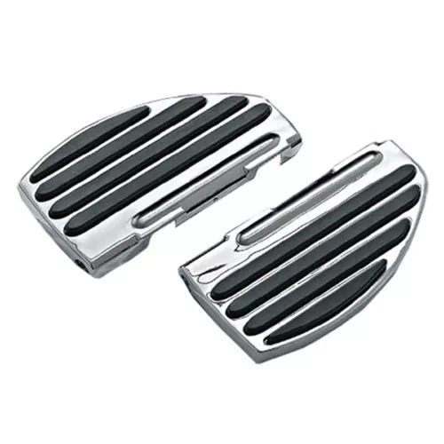 Kuryakyn ISO Passenger Chrome/Black Floor Boards (7906)