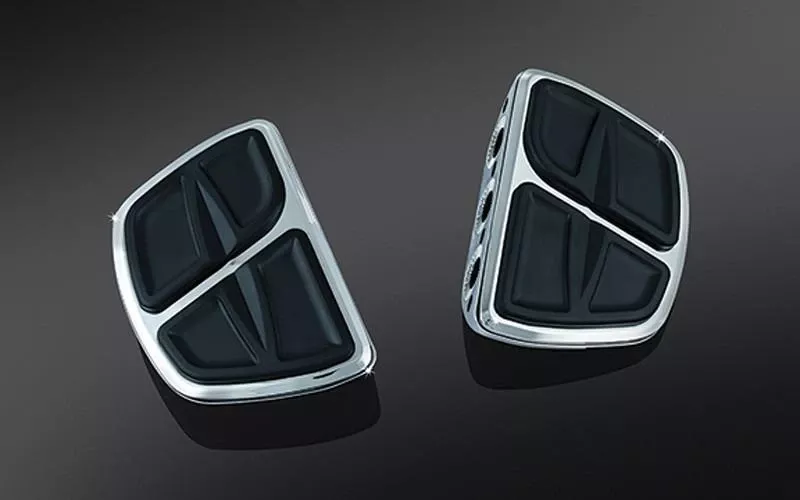 Kuryakyn Kinetic Mini Boards without Ends -Chrome (pr) Splined adapters required to install