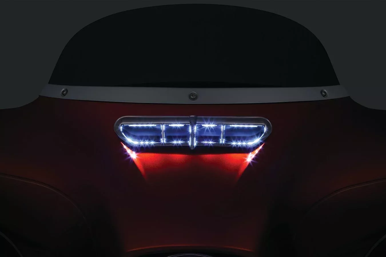Kuryakyn L.E.D. Fairing Vent Trim Accent for '14-'23