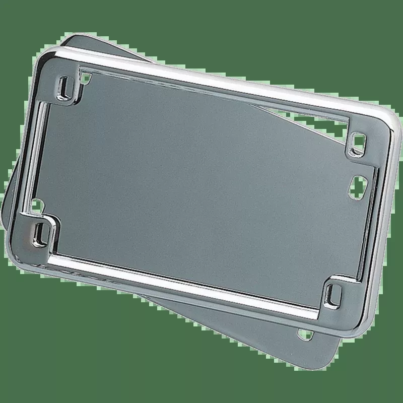 Kuryakyn License Frame & Backing Plate PN 9166