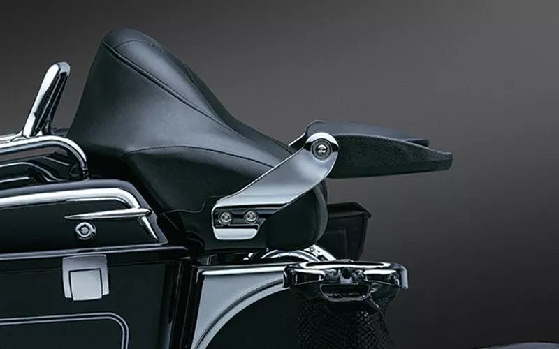 Kuryakyn Stealth Passenger Arm Rests for ’97-13 FL Models -Set