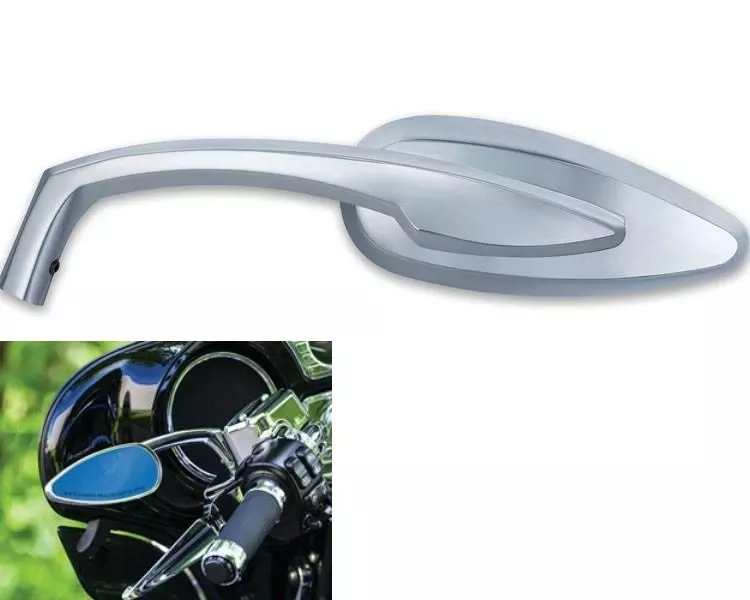 Kuryakyn Teardrop Mirrors - ChromePair