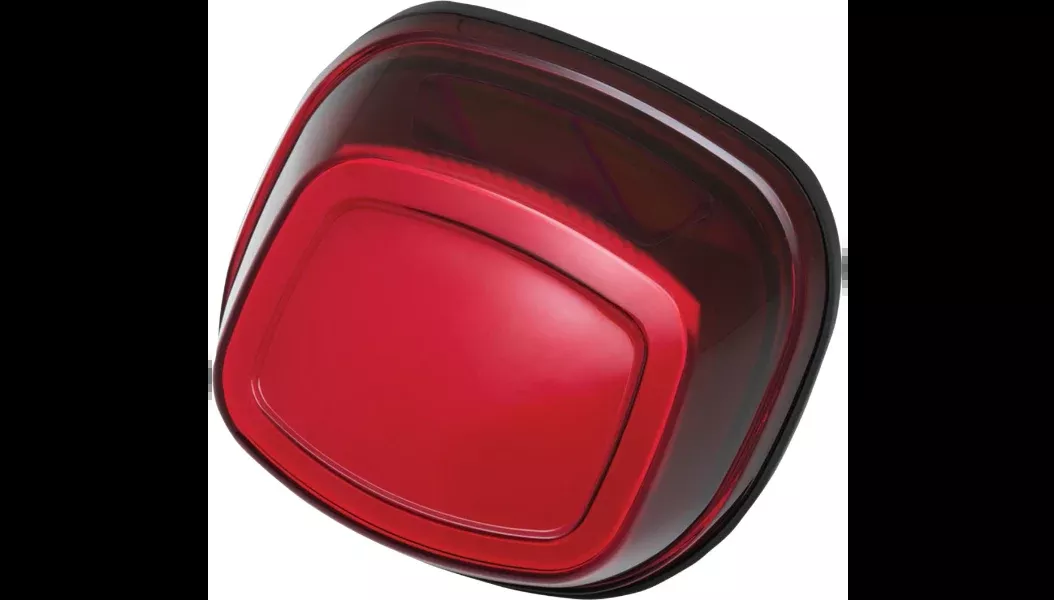 Kuryakyn Tracer LED Taillight – Red Lens – Without Top License Plate Illumination Window