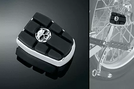 Kuryakyn Zombie Brake Pedal Pad for ALL FXST Softails & ’08-09 Rockers