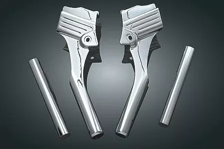 KuryakynNeck Covers for Road Kings & Dressers ’95-05 Chrome