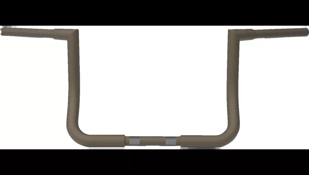 LA Choppers 1 1/4″ Bronze Twin Peaks 10″ Bagger Handlebars 4 Harley 96-23 FLH