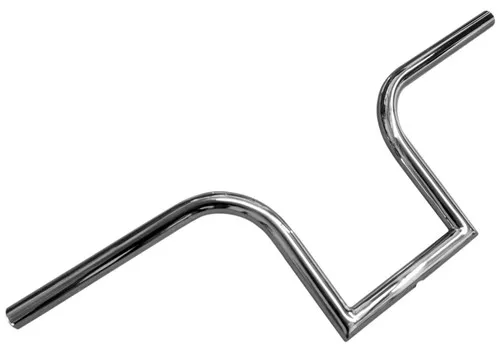 LA Choppers 1″ Bourban Ape Chrome Handlebar w/8″ End Rise (LA-7381-08)