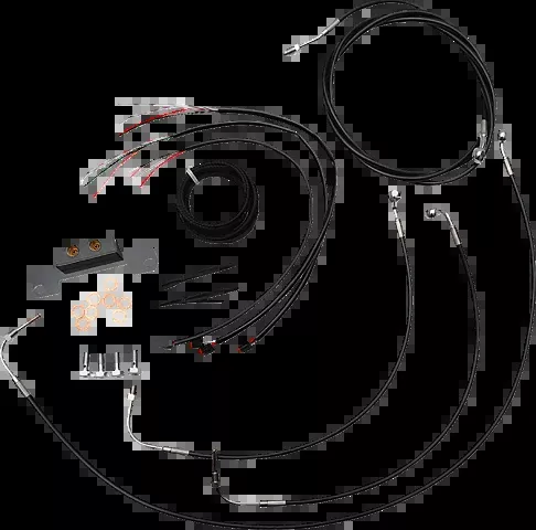 La Choppers 12″-14″ Ape Hanger Complete Cable Kit 2021-2023 Harley Road Glide