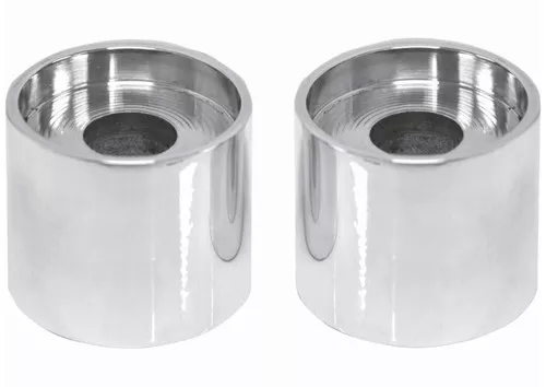 LA Choppers Chrome 1″ Riser Extensions for 1.5″ Handlebars (LA-7413-51)