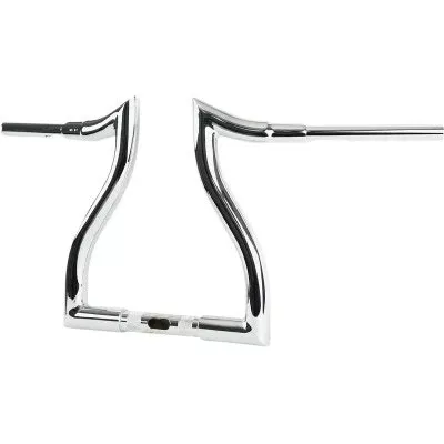 LA Choppers Chrome 12″ Hammerhead Handlebar T-Bar Harley FLTR 15-23