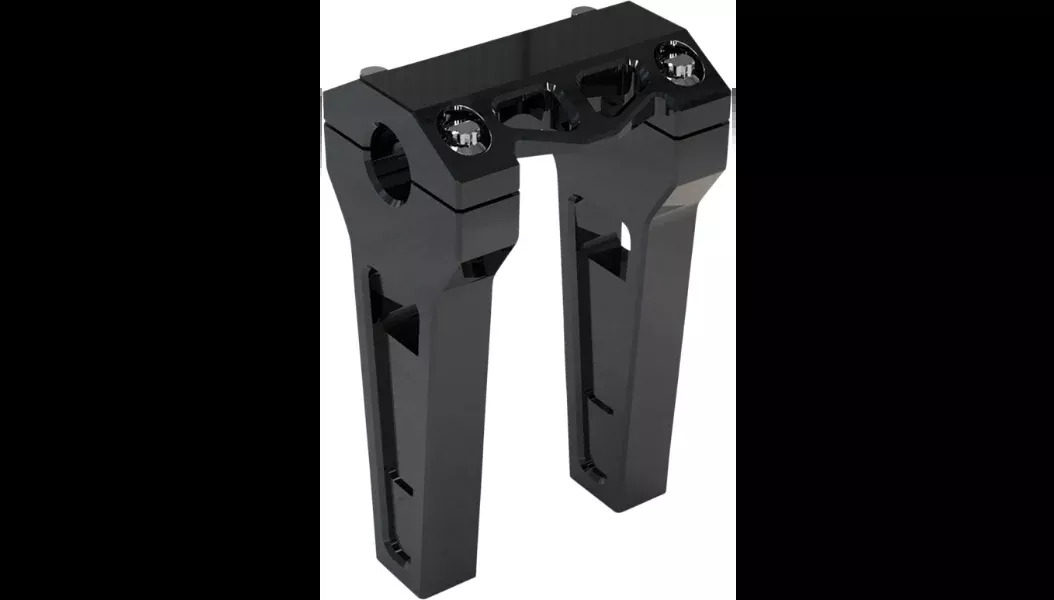 LA Choppers Performance Risers – Straight – 6″ – Black – 1″ Clamping Area