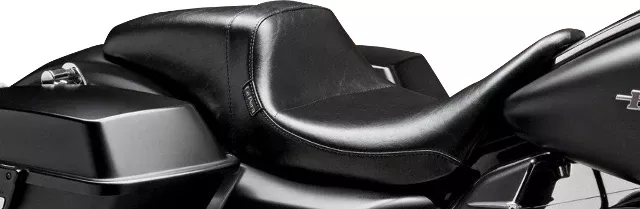 Le Pera Daytona Sport Low Smooth Seat fits 2008-2025 Harley Touring LK-557S