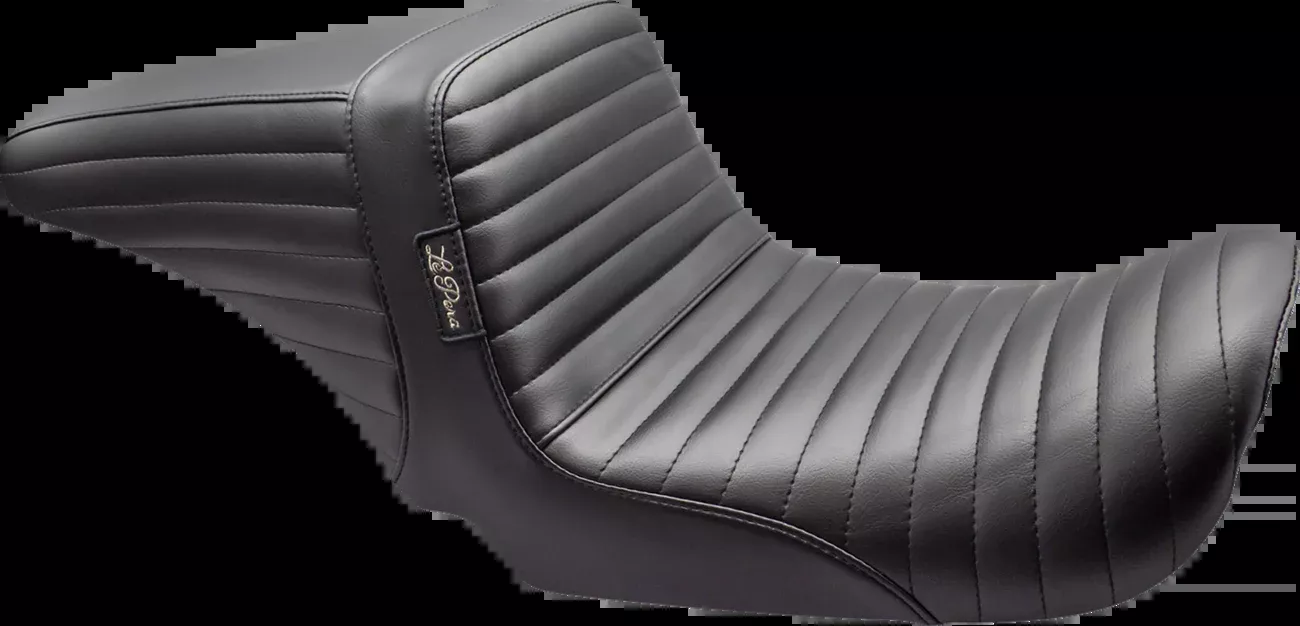 Le Pera Kickflip Up Front Pleated Stitch Seat fits 2006-2017 Harley Dyna FXD