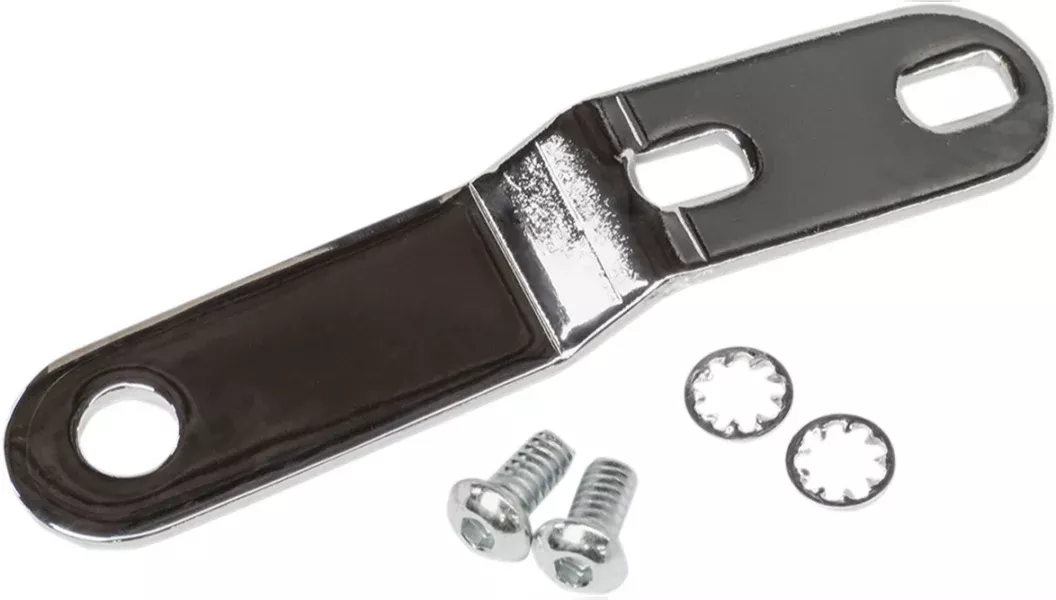 Le Pera Silhoutte Silver Seat Mounting Bracket 4 Harley Softail 05-17 FLSTC/FLSTN
