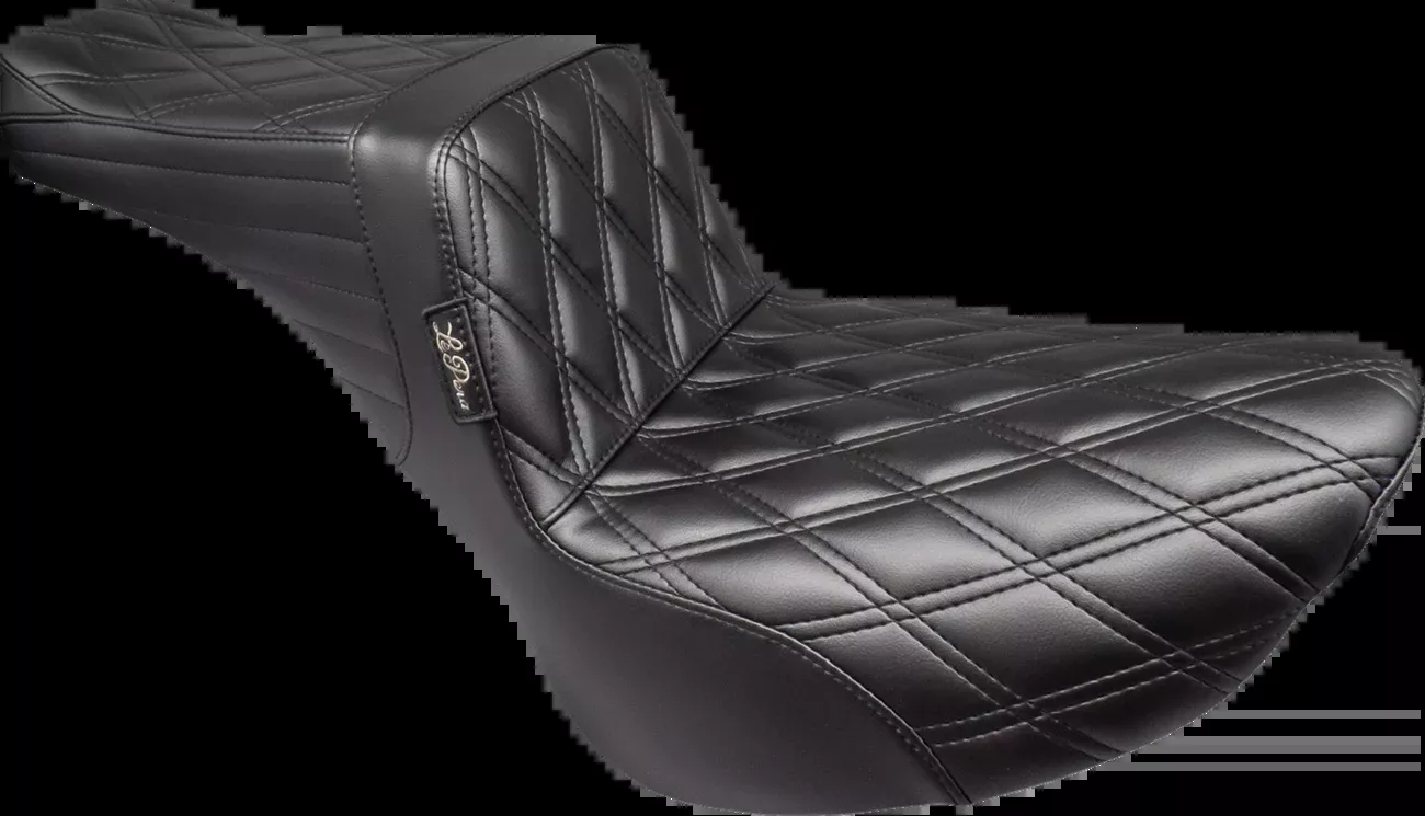 Le Pera Tailwhip Diamond Stitch Seat fits 2018-2023 Harley Softail FXBB FLSL