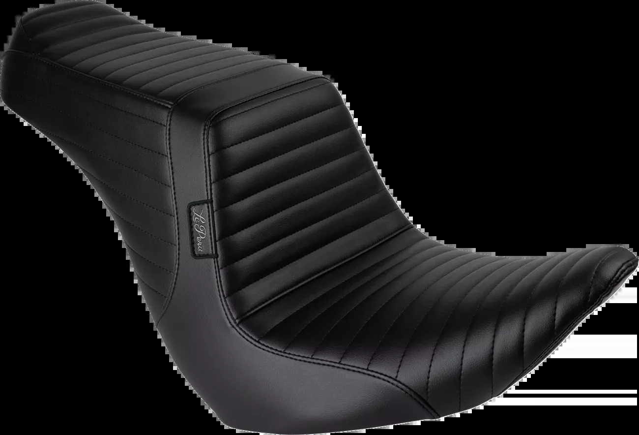 Le Pera Tailwhip Up Front Pleated Seat for 2018-2026 Harley Softail Low Rider