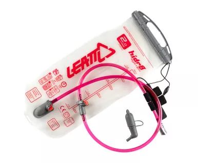 Leatt Cleantech 2L (70oz) W Tube And Bite Valve Bladder Flat