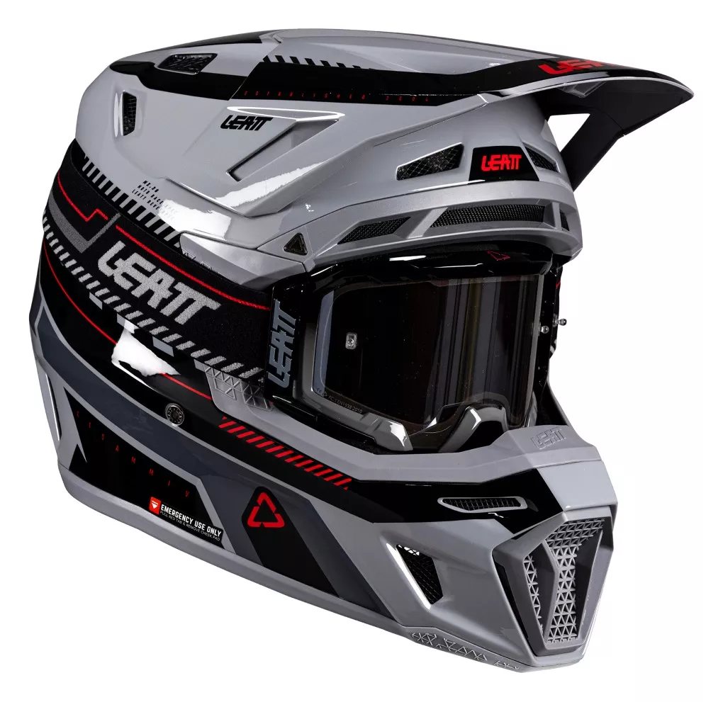 Leatt Moto 8.5 V26 Helmet w/ Velocity 5.5 Goggles