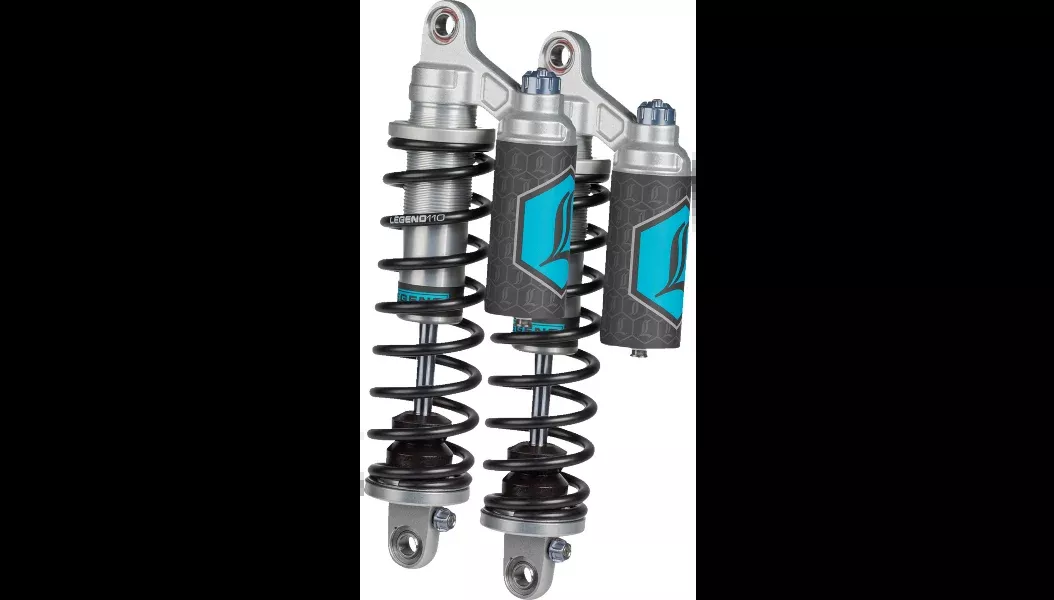 Legend Revo ARC Piggyback Shocks – Standard – 13″ – Clear – 84-00 FXR