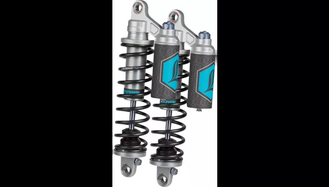 Legend Revo ARC Piggyback Shocks – Standard – 14″ – Clear – 99-17 Dyna
