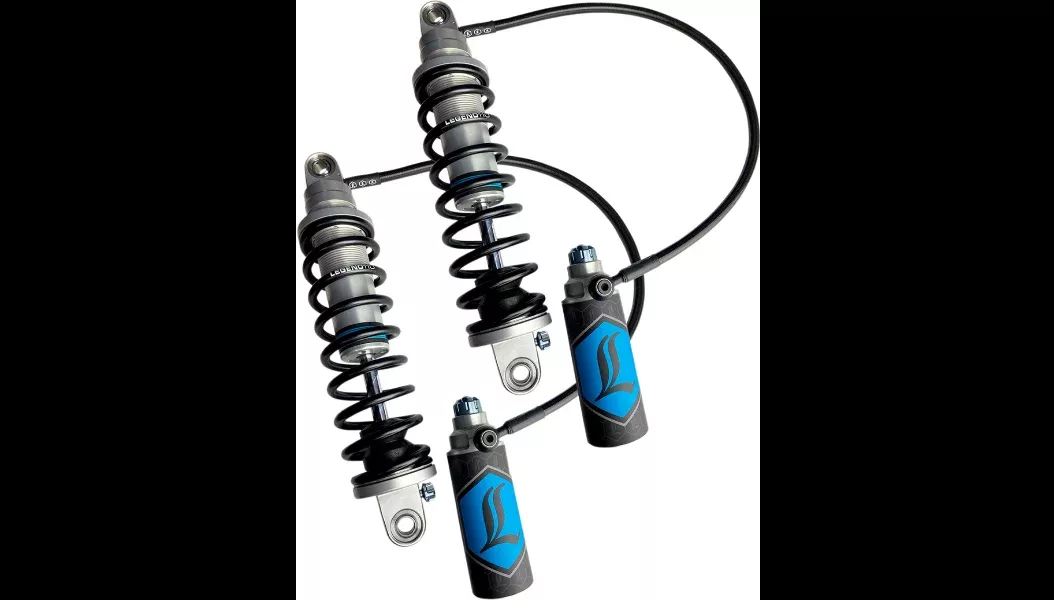 Legend Revo ARC Remote Reservoir Shocks - Standard - 13" - Clear - 99-08 Touring