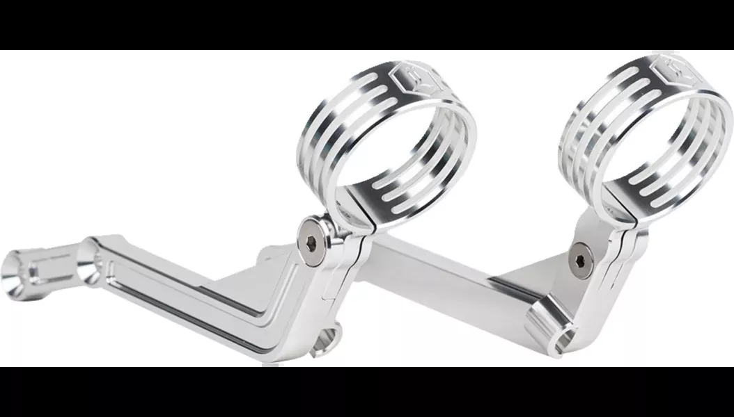 Legend Suspension Revo ARC Billet Remote Reservoir External Mount – Clear