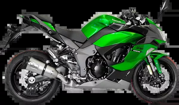 LeoVince Factory S Slip-On Muffler – Titanium – Ninja 1000 SX