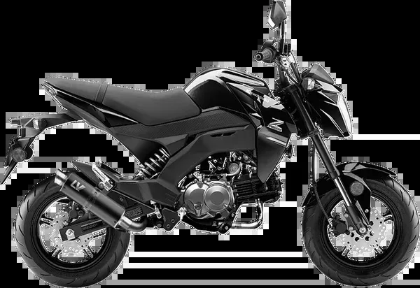 LeoVince GP Corsa Exhaust System – Black Edition – Z 125