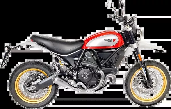 LeoVince LV-10 Muffler – Scrambler Desert Sled