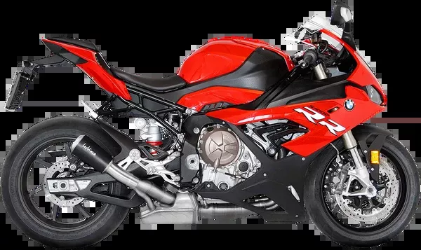 LeoVince LV-10 Slip-On Muffler - Black Stainless Steel - S1000RR