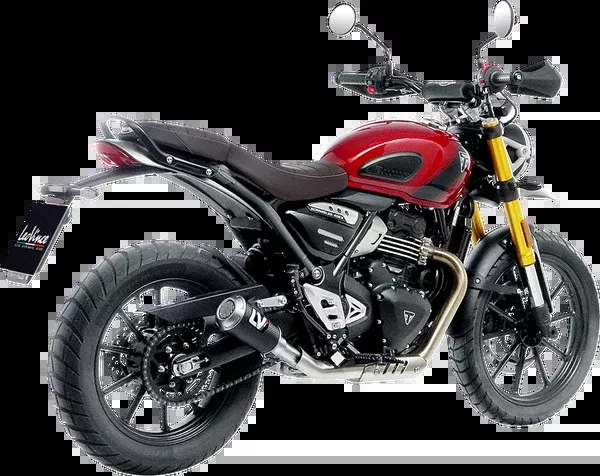 LeoVince LV-10 Slip-On Muffler – Carbon Fiber – Scrambler/Speed 400