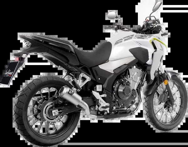 LeoVince LV-10 Slip-On Muffler - Stainless Steel - CB/CBR 500 F/R/X