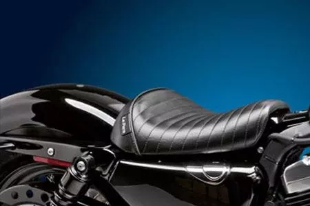 LePera Bare Bones Solo Seat for '10-19 Forty-Eight & '12-16 Seventy-two -Pleated